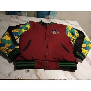 Vintage Style Men Sweatshirts Jacket Anime Embroidery Button Down Y2K Streetwear